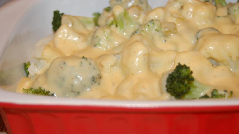 Cheesy Broccoli and Cauliflower created by sydsmama