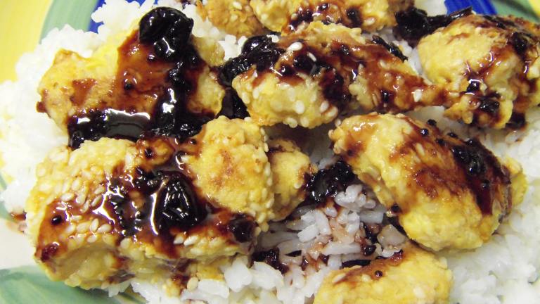 Sesame Chicken With Dipping Sauce Created by alligirl