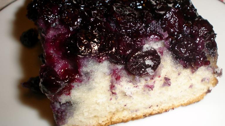 Blueberry Upside-Down Cake Created by icynorth