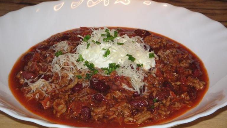 Pork Chili created by The Flying Chef