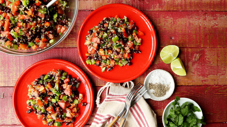 Quinoa Black Bean Salad created by Jonathan Melendez 