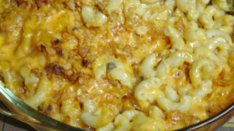 Crispy Macaroni and Cheese Created by lets.eat