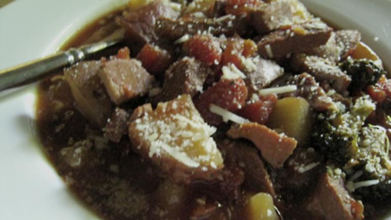 Country Pork Soup Created by Caroline Cooks