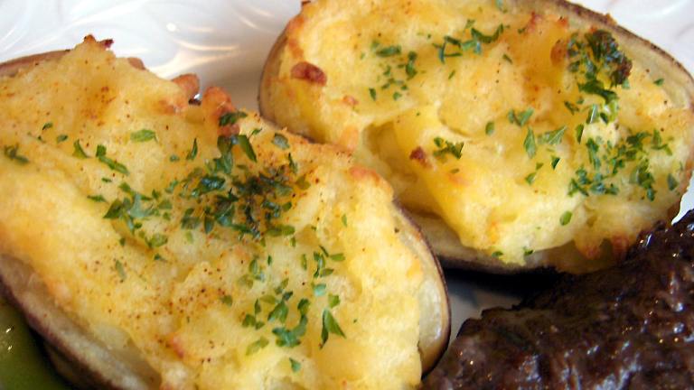 Cheesy Stuffed Baked Potatoes Recipe Food Cheesy Stuffed Baked Potatoes Recipe Food