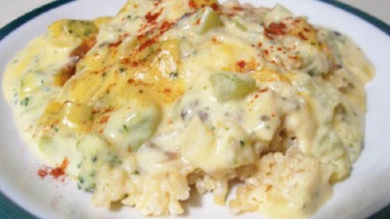 Nannys Broccoli Rice Casserole Created by lauralie41
