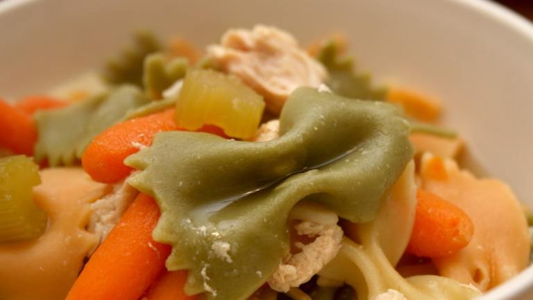 Chicken Noodle Soup (Crock Pot) Created by CandyTX
