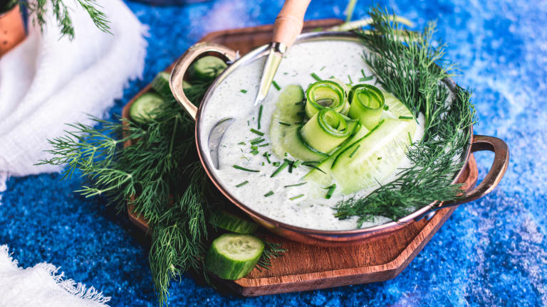 Light Cucumber Soup Created by A Marsteller