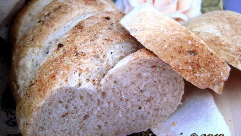 French Bread With Roasted Garlic and a Hint of Lavender!!! Created by Annacia