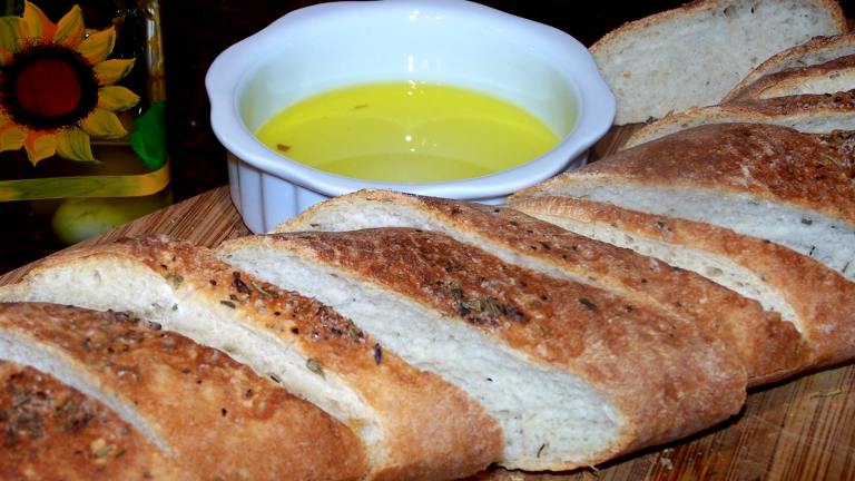 French Bread With Roasted Garlic and a Hint of Lavender!!! created by Rita1652