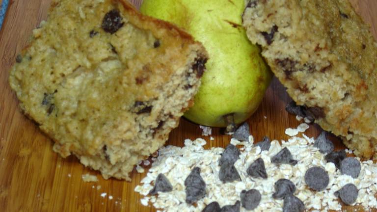 Chocolate Chip Pear Snack  Bars created by lets.eat
