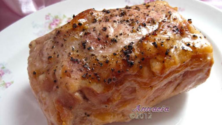 Larry's Pork Loin Roast Created by Annacia
