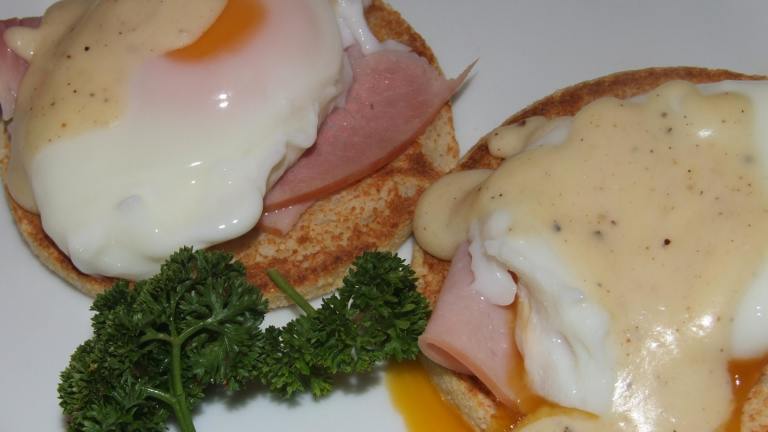 Eggs Benedict With Cheese Sauce Created by Peter J
