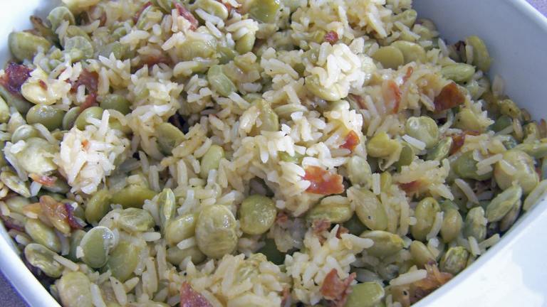 Lima Bean and Rice Casserole Created by Rita1652