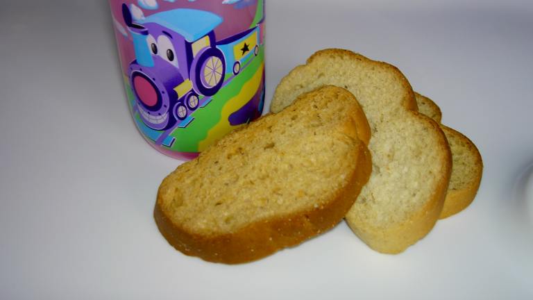 Zwieback Toast (Teething Cookies) created by Southern Polar Bear