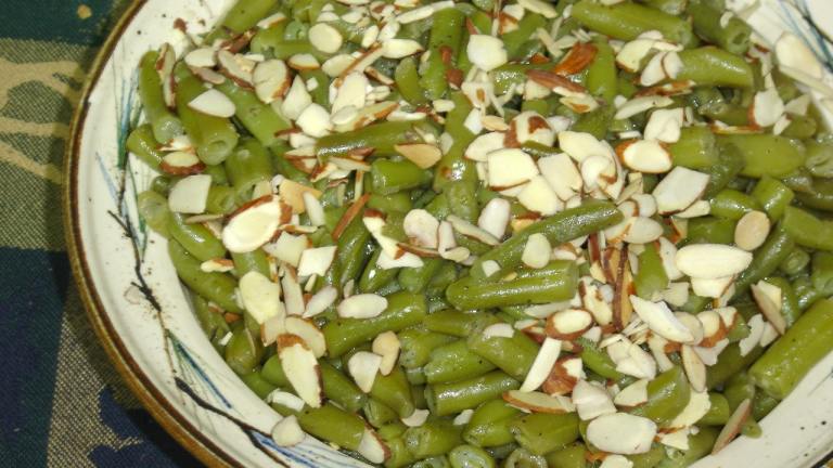 Vanilla Green Beans Almondine created by lets.eat