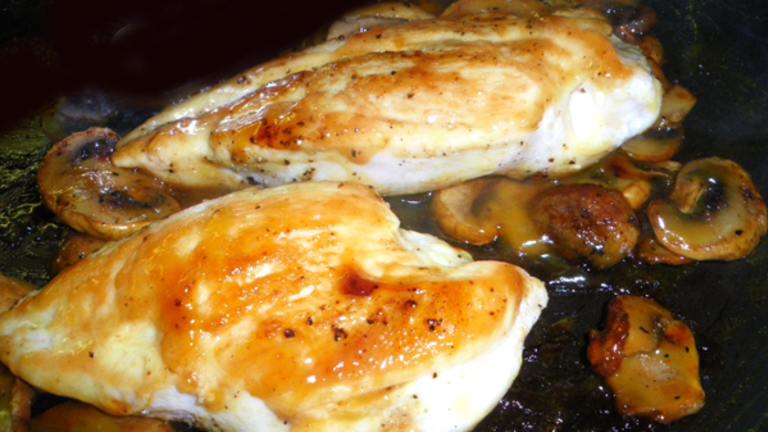 Mushroom Chicken With Honey Mustard Recipe Food Com