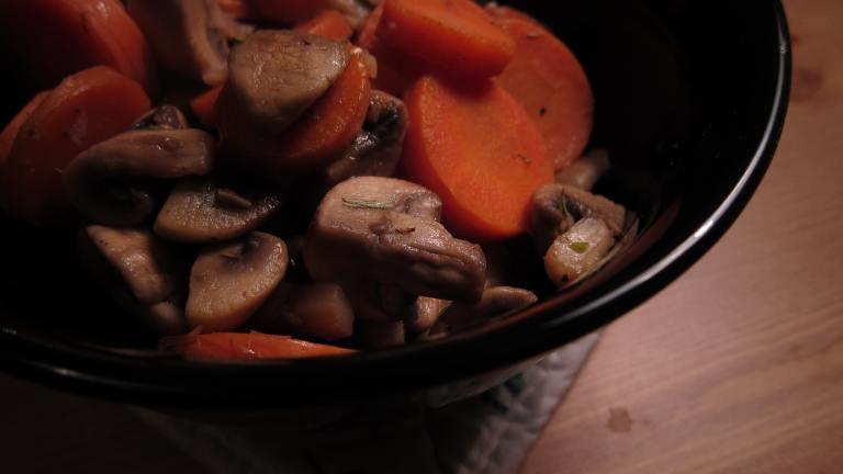 Carrots and Mushrooms Saute created by hungrybunny86