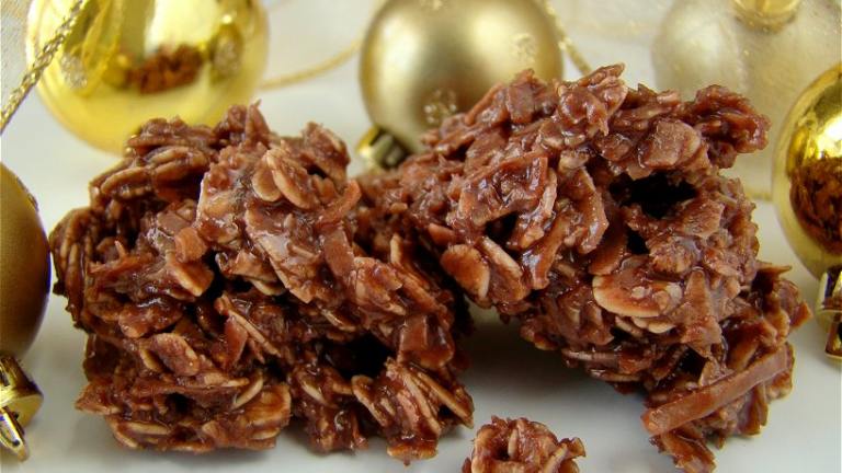 Chocolate Christmas Cookies (No-Bake) created by Marg CaymanDesigns