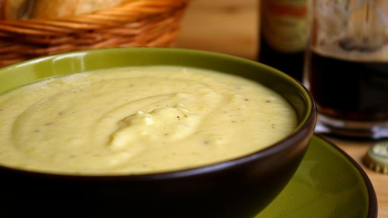 St. Patrick's Day Potato Soup With Pesto Created by Thorsten