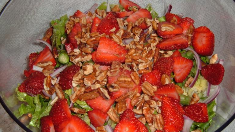 Spring Mix Strawberry Asparagus Salad Created by Kay D.