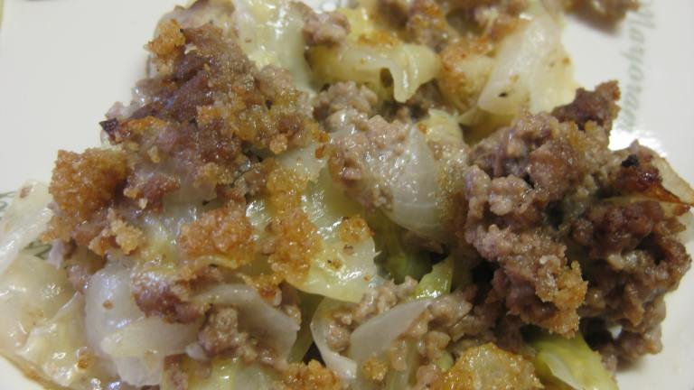 Beefy Cabbage Casserole Created by Charlotte J