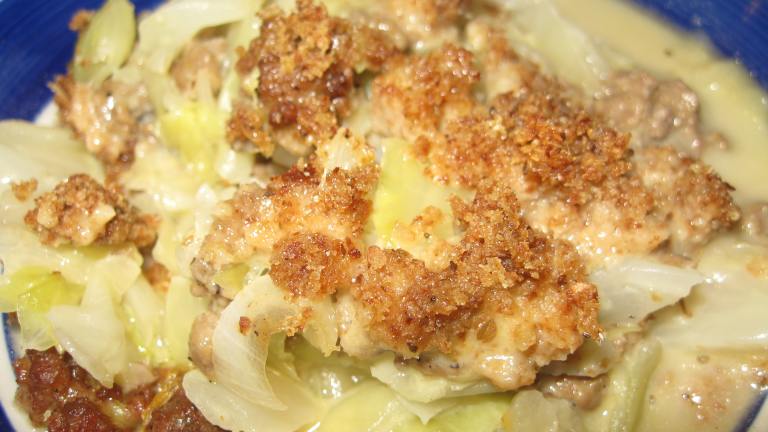 Beefy Cabbage Casserole Created by MomLuvs6