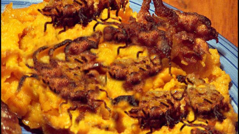 Sweet Potato Bake With Shredded Plantain and Coconut Topping Created by NcMysteryShopper