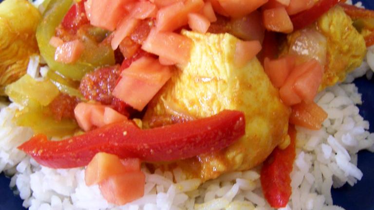 Chicken, Peppers & Rice Caribbean Style created by Rita1652