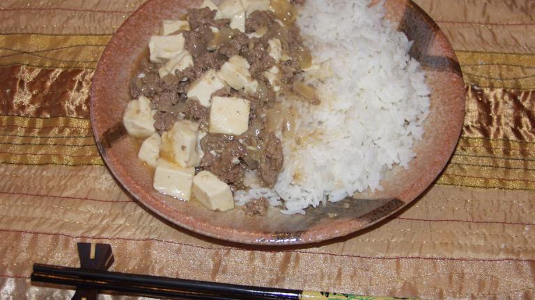 Mapo Dofu: Spicy Tofu With Meat Sauce (Szechwan Style) Created by Tumerica