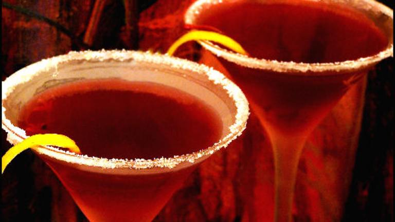 Pomegranate Martini created by NcMysteryShopper