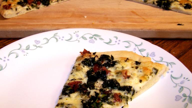 Pepper-Jack & Spinach Pizza Pie Created by Rita1652