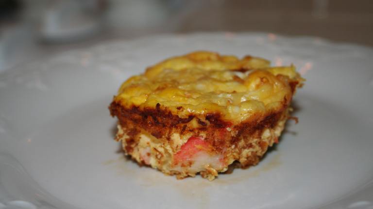 Crustless Crab Quiche created by Momma Jenny