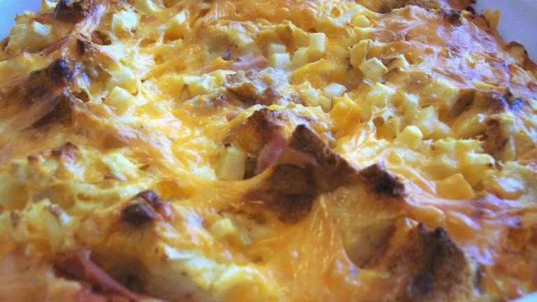 Ham and Cheese Strata Created by Nif_H