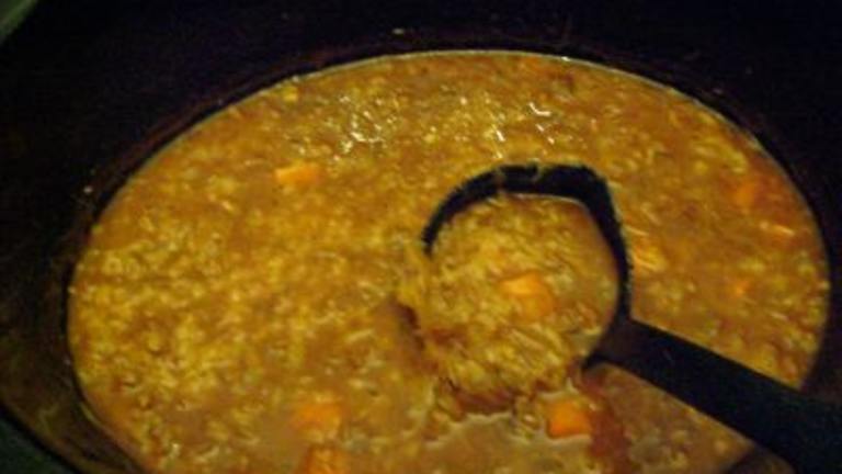 Spicy Ground Beef and Vegetable Soup created by SmoochTheCook