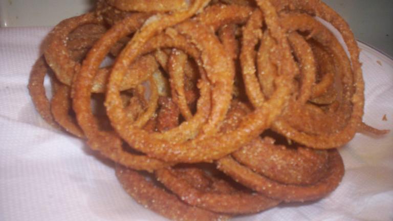 Crunchy Chili Onion Rings Created by Chef shapeweaver 