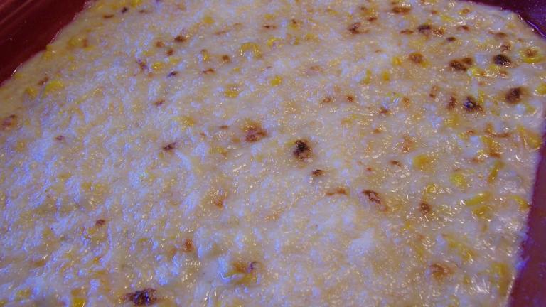 Parmesan Creamed Corn Au Gratin Created by Parsley