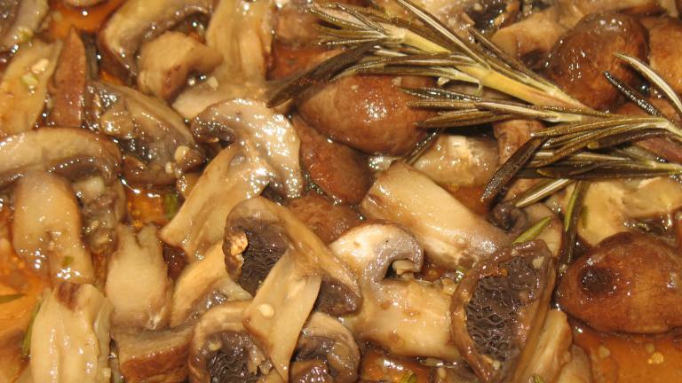 Glazed Rosemary Honey Mushrooms Recipe - Food.com