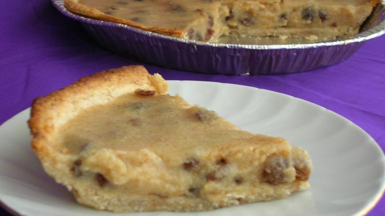 Mock Sour Cream Raisin Pie Created by BestTeenChef