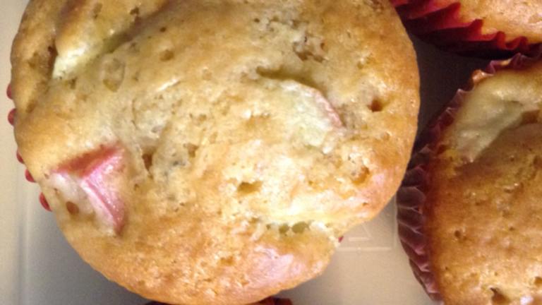 Lemon Rhubarb Muffins Created by Anonymous