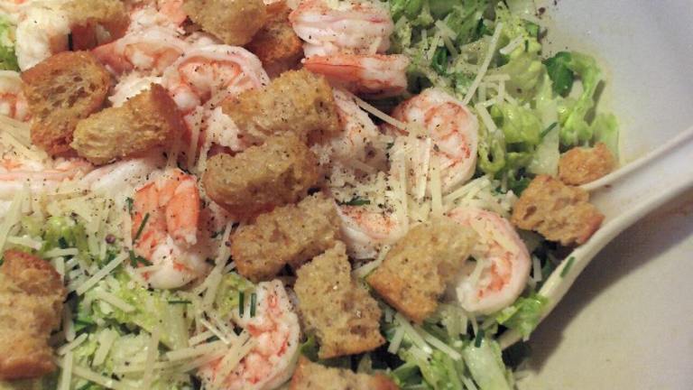 Caesar Salad Chiffonade With Shrimp or Crab Created by Alskann