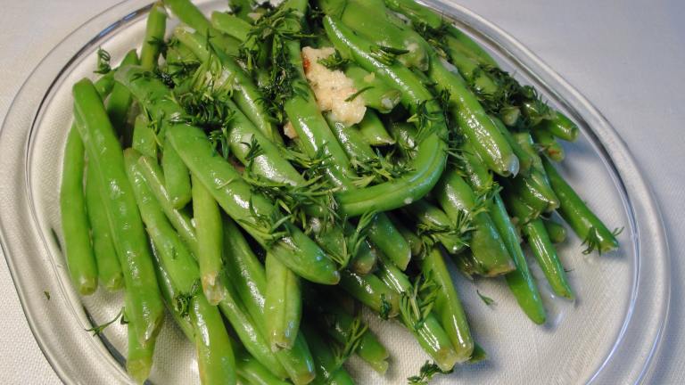 Lemon Dill Green Beans created by Debbwl