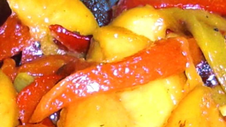 Peach & Pepper Salad Created by KateL