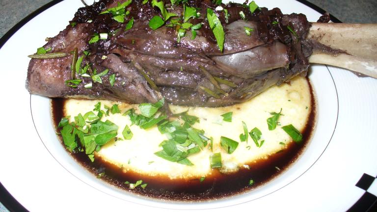 Lamb Shanks With Wine Sauce Created by IngridH