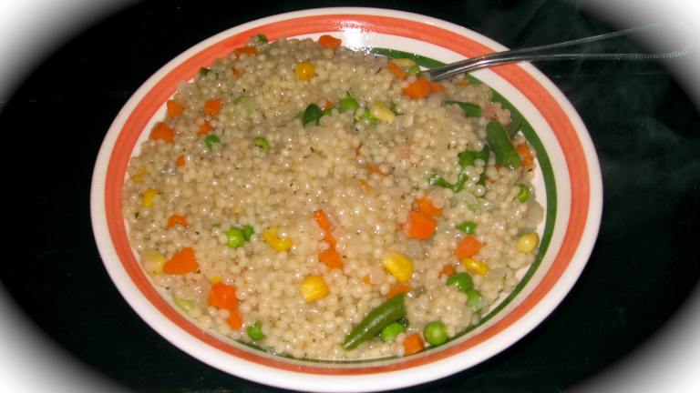 Couscous With Peas and Onions Created by FrenchBunny
