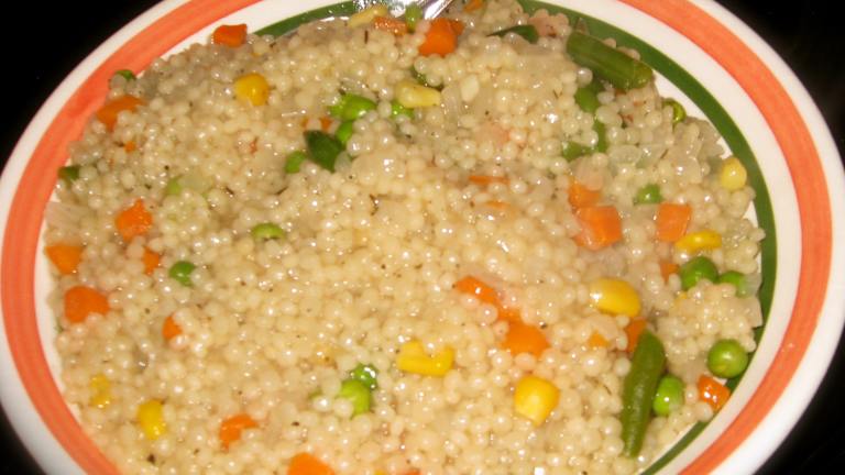 Couscous With Peas and Onions created by FrenchBunny