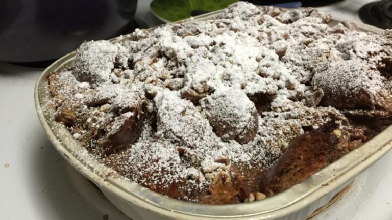 Nutella Bread Pudding Created by Jonathan Eric Scruggs