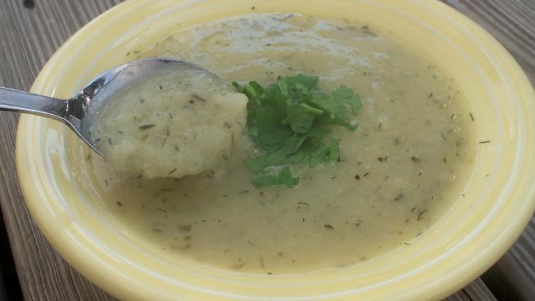 Potato Cauliflower Soup Created by Parsley