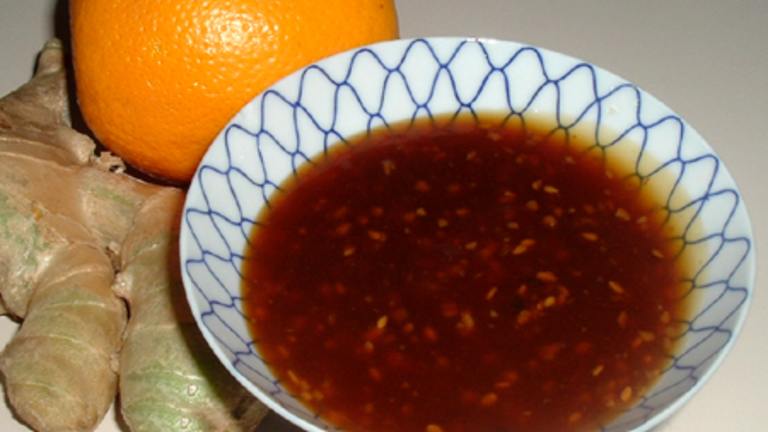 Orange-Ginger Sesame Sauce Created by Bergy