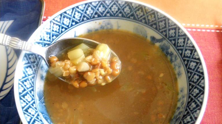 Moroccan Spiced Lentil Soup Created by Bergy
