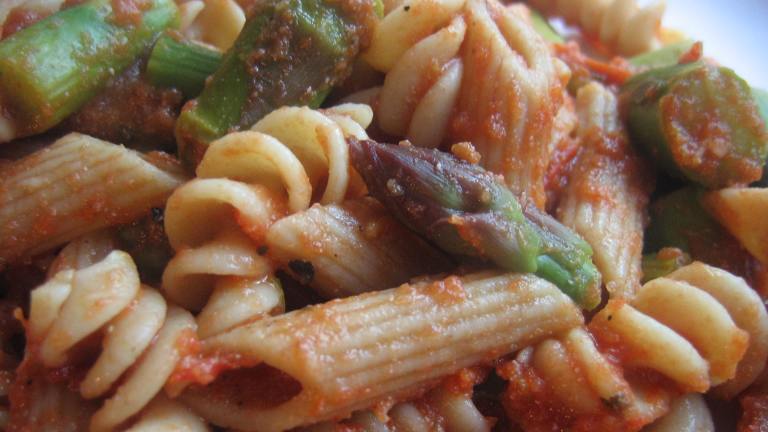 Penne With Asparagus created by White Rose Child